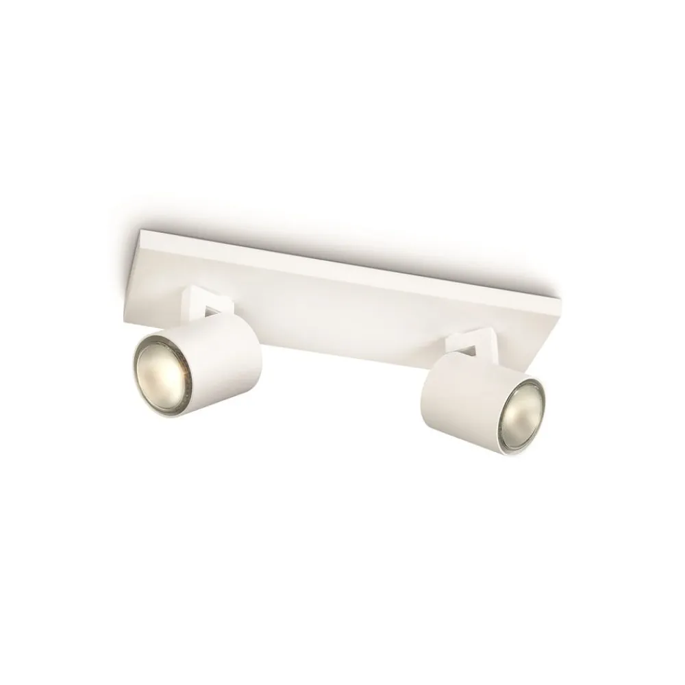 Philips myLiving Runner loftspot GU10 2 lyskilder hvid