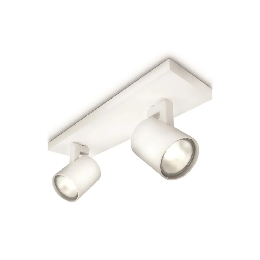 Philips myLiving Runner loftspot GU10 2 lyskilder hvid