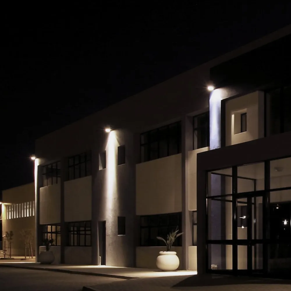 Philips Væglampe Med Sensor|Udendørs Spot>ProjectLine udendørs spotlampe Sensor 3000K 30W