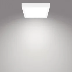 Philips Slim Surface LED 4.000 K kantet 21cm hvid