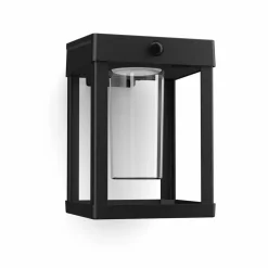 solcelle-sensorlampe Camill sort/klar 14 x 14 cm^Philips Online