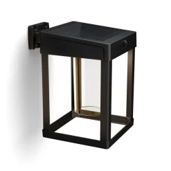 solcelle-sensorlampe Camill sort/klar 14 x 14 cm^Philips Online