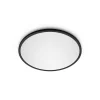 SuperSlim LED-loftlampe, IP44, Ø 24,5 cm, sort^Philips Clearance