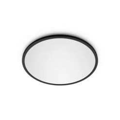 Philips SuperSlim loftlampe 2.700K Ø42cm sort