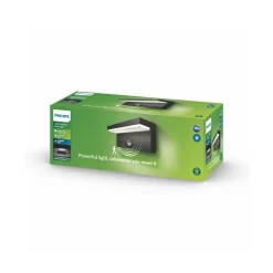udendørs LED-væglampe Bustan Sensor, 4.000 K^Philips Sale