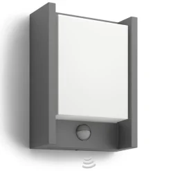 Philips Væglampe Med Sensor>udendørs LED-væglampe Arbour Sensor 1 lyskilde. 2.700 K