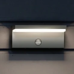 udendørs LED-væglampe Bustan Sensor 2.700 K^Philips Online