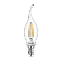 WarmGlow LED-pære BA35 3,4 W 2.700 K, Ra90^Philips Discount