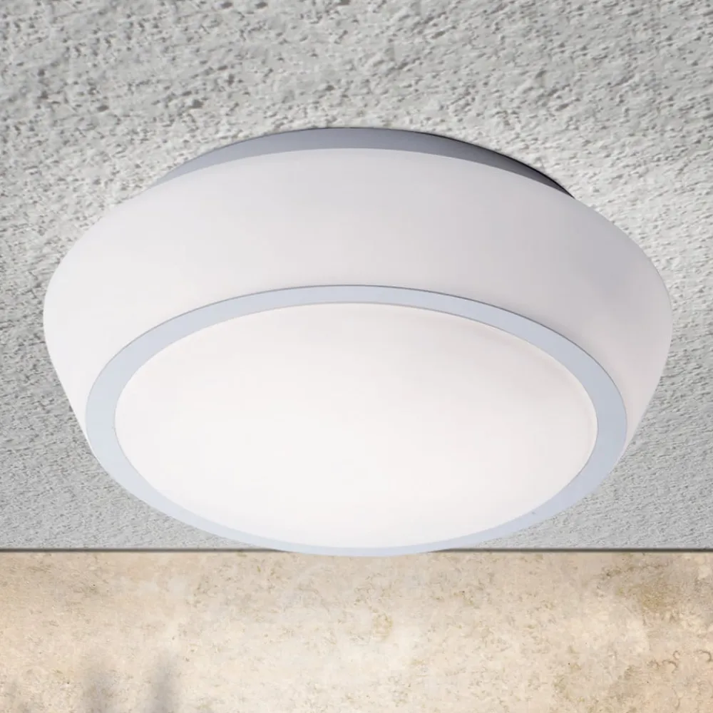 ORION Loftlamper>Pia glasloftlampe med IP44, 30 cm