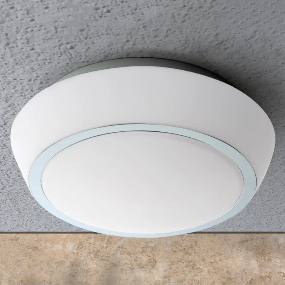 ORION Loftlamper>Pia glasloftlampe med IP44, 30 cm