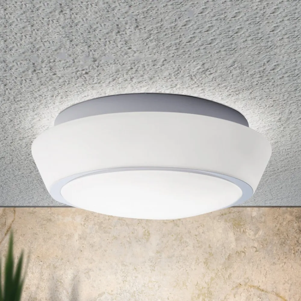 ORION Loftlamper>Pia glasloftlampe med IP44, 30 cm
