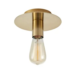 Piatto loftlampe med E27-fatning, messing^Markslöjd Outlet