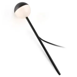 Piccola LED-vejlygte med jordspyd, i sort^FARO BARCELONA