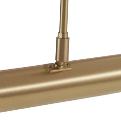 Knapstein PICTURE lang gallerilampe mat messing