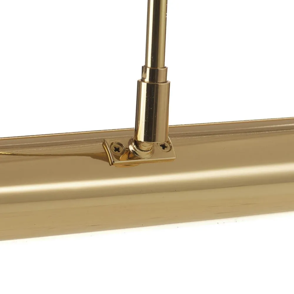 Knapstein PICTURE lang gallerilampe poleret messing