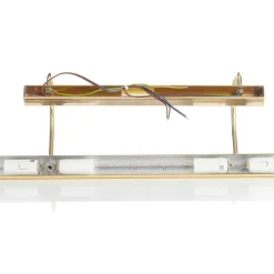 Knapstein PICTURE lang gallerilampe poleret messing