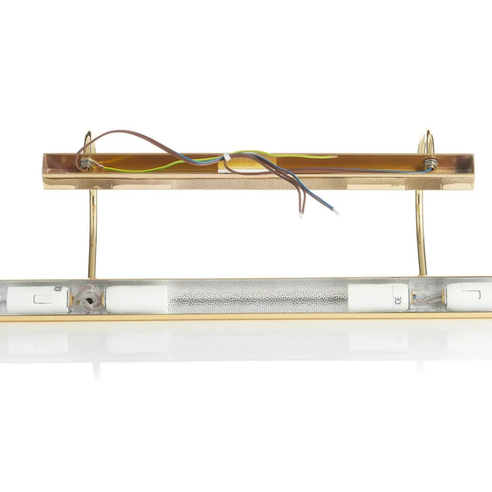 Knapstein PICTURE lang gallerilampe poleret messing