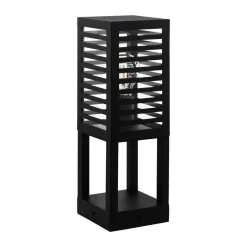 EGLO Piedestallampe Alamonte 3, sort