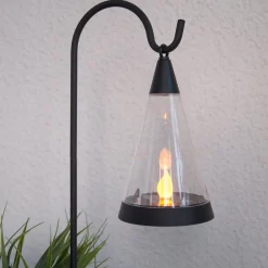 STAR TRADING Solcellelamper|Udendørs Spot>Pisa 3-i-1 LED-solcellelampe, valgfrit jordspyd