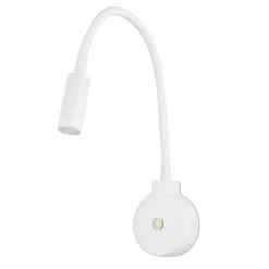 FARO BARCELONA Væglamper>Pixie LED-væglampe med flexarm, hvid