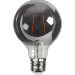 STAR TRADING Filament Pære|Led Pærer>Plain Smoke E27 G80 LED-pære 1,8 W, 2.100 K 80 lm