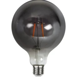 STAR TRADING Plain Smoke E27 LED-globepære 1,8 W 2.100K Ø 125mm