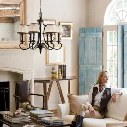 Plymouth lysekrone, 6 lyskilder^HINKLEY Online