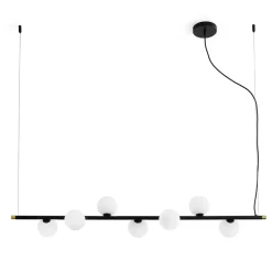 Sforzin Pomi hængelampe, vandret, 7 lyskilder