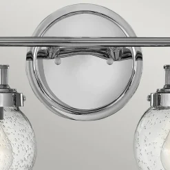 Quintiesse Væg- Og Spejllamper>Poppy væglampe til badeværelset, 2 lyskilder, krom