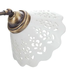 Ceramiche Portico - væglampe med svungen arm