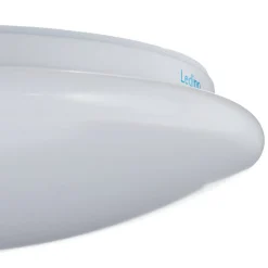 Porz LED-loftlampe IP44, HF-sensor, hvid^Ledino Hot