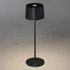 Konstsmide Positano LED-bordlampe til udendørs brug, sort