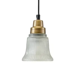 Emmi hængelampe, antik messingfarve, Ø 12 cm^PR Home Online