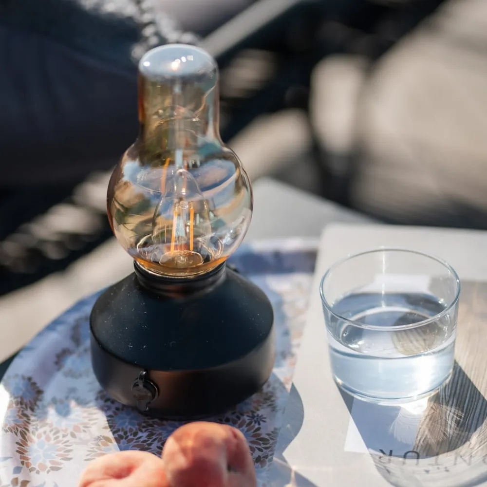 PR Home Dekorationsbelysning>Glimt LED-terrasselampe, sort, IP44