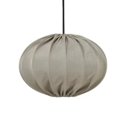 PR Home Hilma hængelampe udendørs, beige Ø 50 cm