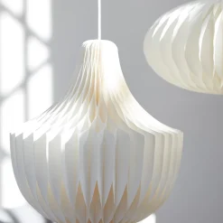 hængelampe Vicky, hvid, papir, Ø 40 cm, 3 x E14^PR Home Clearance