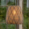 PR Home Udendørs Pendellamper|Terrassebelysning>Lollo udendørs pendel, naturligt rattan-look, Ø 38 cm