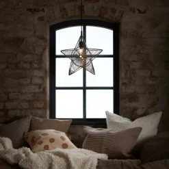 Regina dekostjerne metal med garn, beige^PR Home New