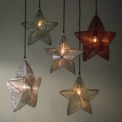 PR Home Julepynt|Vinduesdekoration>Rigel dekostjerne af metal Ø 50 cm rød