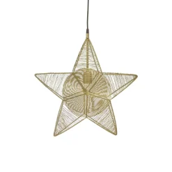 Rigel dekostjerne af metal Ø 50 cm creme^PR Home Online