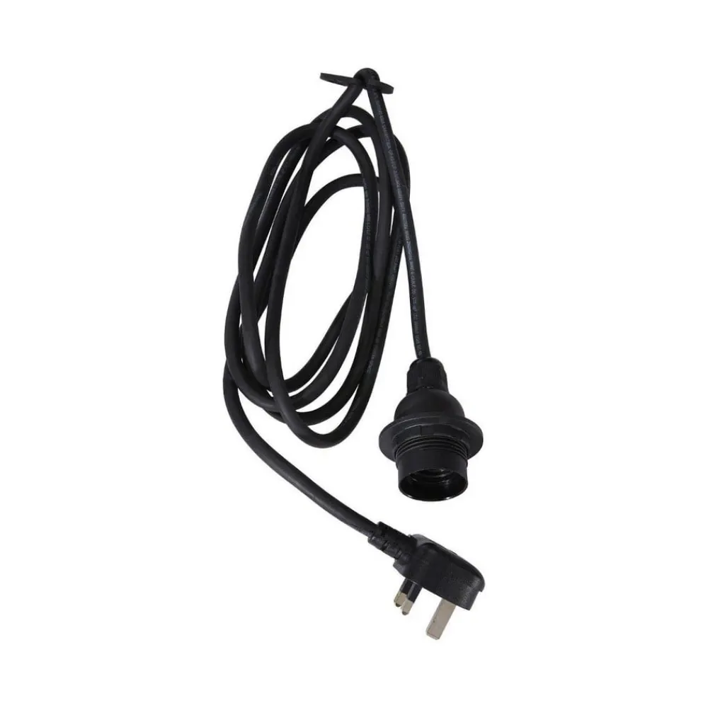 PR Home Udendørs Pendellamper>udendørs hængelampe Lace naturfiber, stikledning, Ø37cm