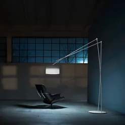 Prandina Gulvlamper|Gulvlamper>Effimera F50 gulvlampe, mat hvid