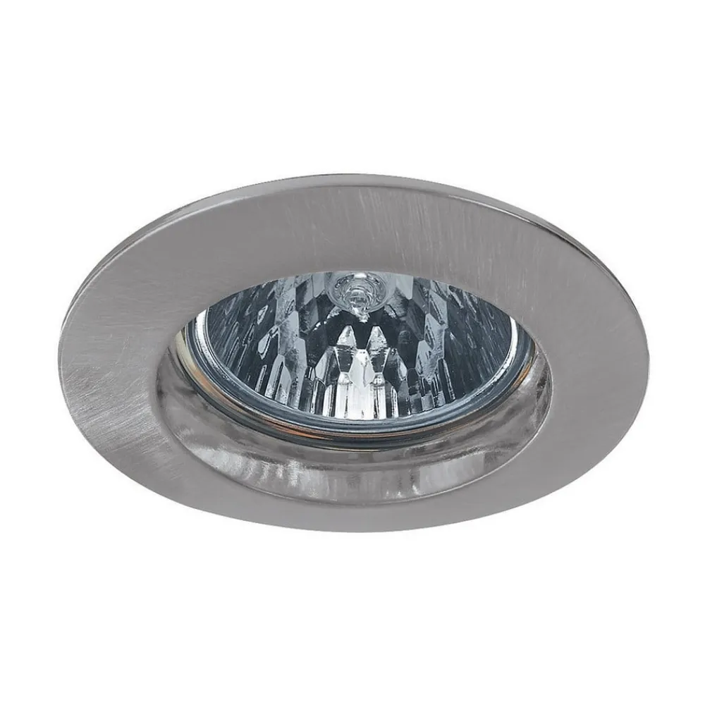 Premium Secure HV indbygget lampe i børstet jern^Paulmann New