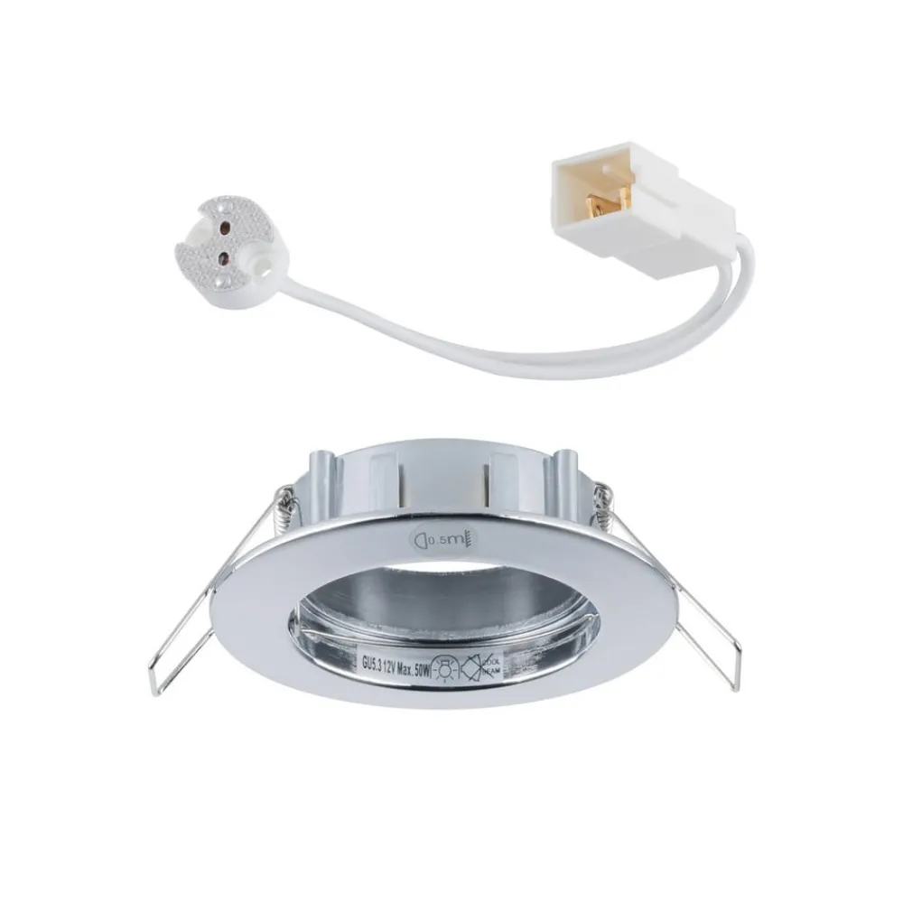 Premium SECURE LV indbygget lampe i krom^Paulmann Discount