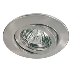 Paulmann Indbygningsspots|Spotlights>Premium Varias HV-indbygningslampe, børstet jern