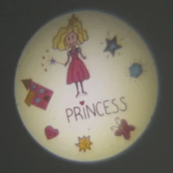 Børn Niermann Standby Prinsesse LED-natlampe, til stikkontakt