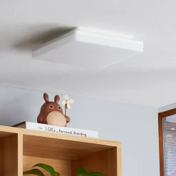 PRIOS Arbejdsrum/Kontor|Loftlamper>Artin LED-loftlampe, kantet, 22 cm