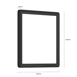 Darui udendørs LED-væglampe med husnummersæt^PRIOS