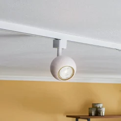 PRIOS Felipo 1-faset skinnespot, hvid