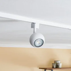 PRIOS Felipo 1-faset skinnespot, hvid